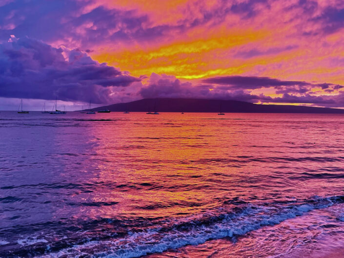 maui sunset retreat lahaina surf yoga wellness