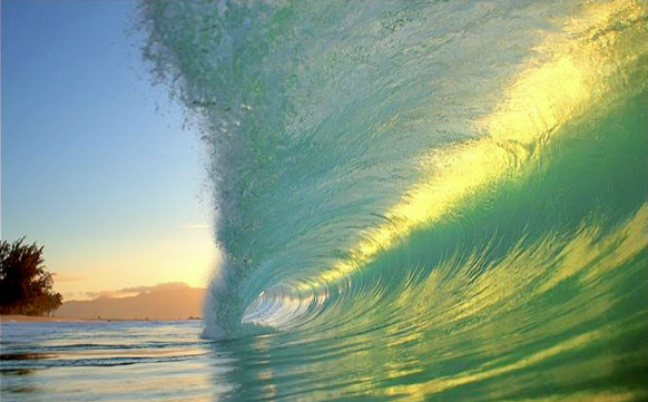 Intermediate Surfer Wave
