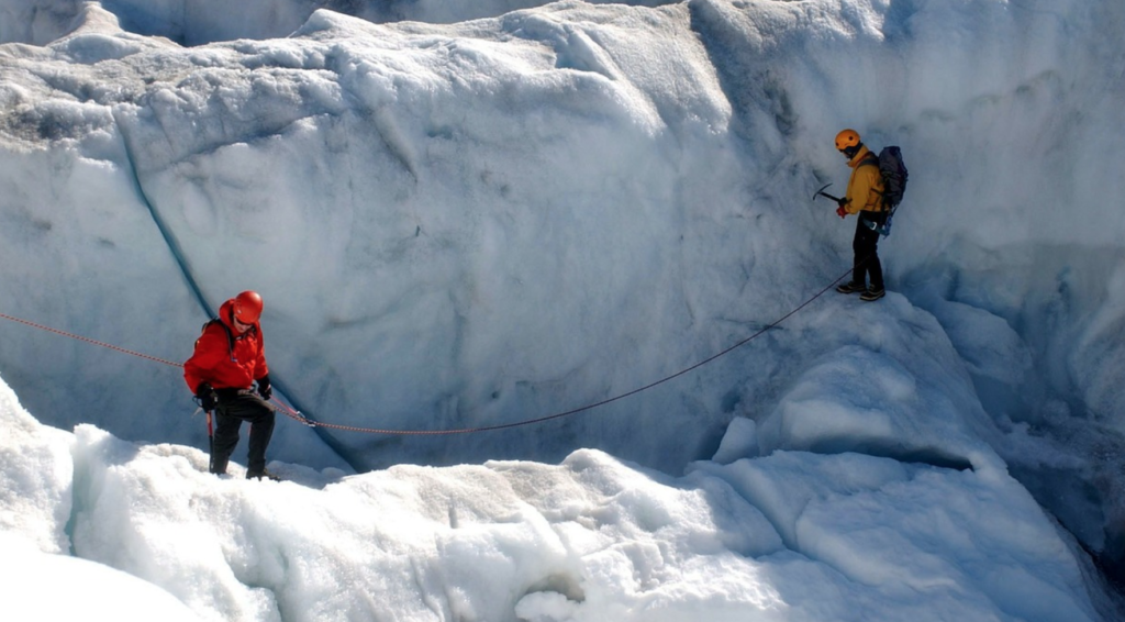 Extreme Sport: Glacier Climbing