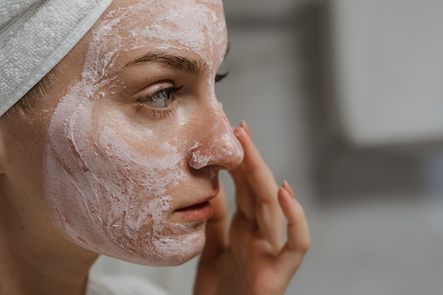 exfoliating to take care of skin in cold weather